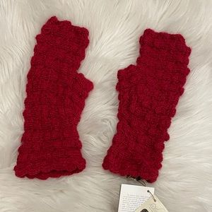 • Abigail Alpaca Fingerless Gloves •